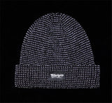 TOHUIYAN Reflective Knitted Hats Magical High Visibility Winter Warm Caps Women Men Bonnet Beanie Hat for Night Running Walking