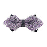 Nœud papillon rose diamant pour homme, nœud papillon strass, accessoire de mariage tendance