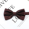 3 Sizes Parent-Child Bowtie Set Solid Color Lovely Kids Pet Family Butterfly Pink Champagne Blue Wine Red Cute bow tie Accessory