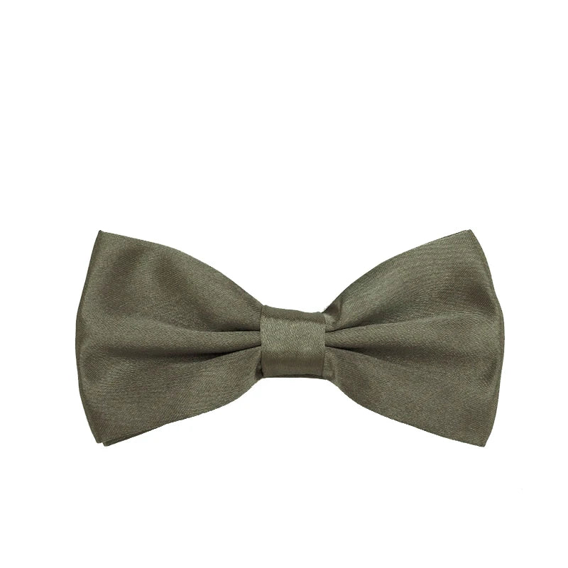 HUISUI 2024 New 43 Color Suit Bow Tie Wedding Gift Solid Party Classic Butterfly Cravat Wholesale Polyester Material Bowtie