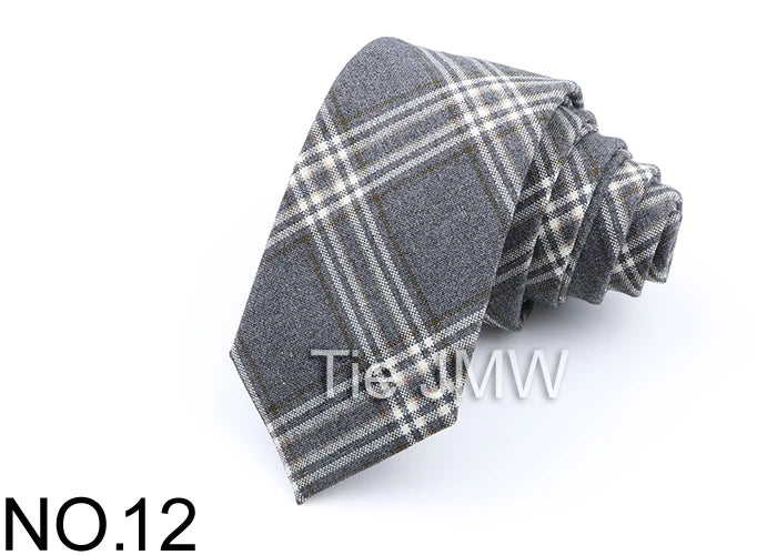 Nouvelles cravates en polyester TR souple pour hommes, fines, à carreaux, pour affaires, robe de mariée, papillon, accessoires de cou quotidiens