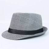 Chapeau de jazz tendance pour l'été, chapeau de plage, panama, chapeau de soleil classique, chapeau haut de forme rétro, chapeau fedora, chapeau haut de forme unisexe pour hommes et femmes