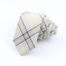 Nouvelles cravates en polyester TR souple pour hommes, fines, à carreaux, pour affaires, robe de mariée, papillon, accessoires de cou quotidiens
