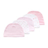 Newborn Boy Girl Hats and Mittens Sets Comfy Infant Baby 5Pcs Caps & 5Pcs Gloves Cotton Toddler Baby Accessorise