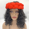 Latest Exaggerated Satin Twist Braids Headband Handmade African Headtie Nigerian Wedding Gele Women Turbans Ladies Head Wraps