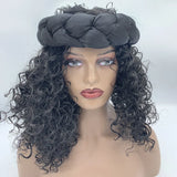 Bronzing Fabric Women's Headbands Elastic Braids Hair Bands Female Turban Cap Party Headwear Accessories Fashion Bandage Bandana