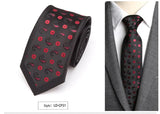 Cravate homme mode jacquard cravates pour hommes cravate luxueuse affaires robe de mariée cadeau chemise accessoires Corbatas Para Hombre