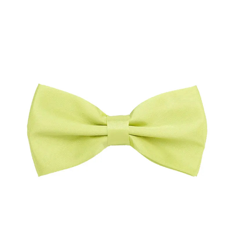 HUISUI 2024 New 43 Color Suit Bow Tie Wedding Gift Solid Party Classic Butterfly Cravat Wholesale Polyester Material Bowtie