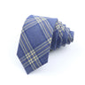 Nouvelles cravates en polyester TR souple pour hommes, fines, à carreaux, pour affaires, robe de mariée, papillon, accessoires de cou quotidiens