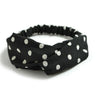 Korean Style Summer Lovely Hairband Women Hair Accessories Turban Twist Cross Headwrap Girl Floral Elastic Knotted Headwear