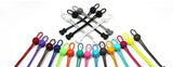 1 Pair 22 Colors Elastic Shoelaces Round Locking No Tie Shoe Laces Kids Adult Quick Lazy Laces Rubber Sneakers Shoelace T1