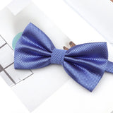 Solid Colorful Parent-Child Bowtie Set Classic Cute Family Butterfly Party Dinner Wedding Design Cute bow tie Accessory NO.1-15
