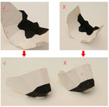 Masque tête de chien husky en papier 3D, modèle animal, accessoire de cosplay pour Halloween, femme, homme, fête, jeu de rôle, bricolage