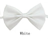 Black Neck Tiebow for Boys Girls Toddler Adjustable Solid Bow Tie Party  Wedding Children's Accessories Not Afraid of Creases