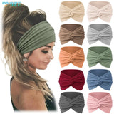SeeMore Customizable 10 PCS Extra Wide Turban African Style Hair Wrap Head Bands for Women Sports & Entertainment