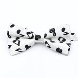 Nœud papillon en forme de note de musique, guitare, piano, pour adultes et enfants, accessoire fantaisie fait à la main pour fête de mariage, cadeau pour hommes