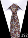 Cravate homme 7,5 cm, style nouveau, bleu, vert et orange, motif cachemire, motif floral, pour mariage, travail
