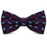 Christmas Bow tie for Men Women Snowmen Christmas Tree Bow knot Pre-tied Adult Silk Jacquard Bowtie Double Fold Cravats Party
