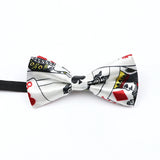 Nœud papillon en forme de note de musique, guitare, piano, pour adultes et enfants, accessoire fantaisie fait à la main pour fête de mariage, cadeau pour hommes