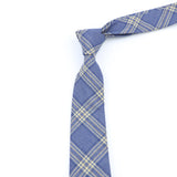 Nouvelles cravates en polyester TR souple pour hommes, fines, à carreaux, pour affaires, robe de mariée, papillon, accessoires de cou quotidiens
