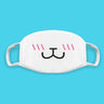 Super Cute Expression Smile Breathable Mouth Face Mask For Korean Black Kpop Unisex Kawaii Face Mouth Muffle Mask Cotton Anime