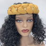 Bronzing Fabric Women's Headbands Elastic Braids Hair Bands Female Turban Cap Party Headwear Accessories Fashion Bandage Bandana