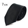 Cravates noires pour hommes et femmes, costumes décontractés, cravates unies, cravates fines pour hommes, pour affaires, mariage, cravates fines pour hommes