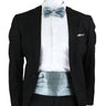 New Fashion Mens Cummerbund Bow Tie Brooch Set Black Red Blue   Waist Seal For Formal Tuxedo Business Suit Dinner Accessories