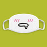 Cotton Kawaii Funny Anime Expression Mouth Face Mask Smile Breathable Masks For Korean Unisex Face Mouth Muffle Mask Accessories