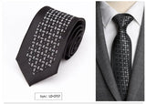 Cravate homme mode jacquard cravates pour hommes cravate luxueuse affaires robe de mariée cadeau chemise accessoires Corbatas Para Hombre