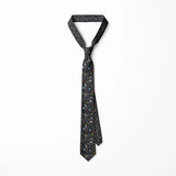 Nouvelle mode crâne punk tendance hommes cravate nouveauté 8 cm mince décontracté chien nylon hommes cravate fête mariage fête accessoires cravate cravate