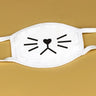Cotton Kawaii Funny Anime Expression Mouth Face Mask Smile Breathable Masks For Korean Unisex Face Mouth Muffle Mask Accessories