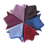 Pochette de costume pour hommes et femmes, serviette de poitrine à pois, mouchoir pour hommes, costumes pour hommes, mouchoir de poche, serviette de poche