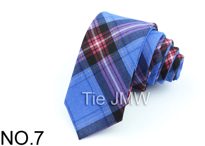 Nouvelles cravates en polyester TR souple pour hommes, fines, à carreaux, pour affaires, robe de mariée, papillon, accessoires de cou quotidiens