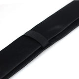 Cravates noires pour hommes et femmes, costumes décontractés, cravates unies, cravates fines pour hommes, pour affaires, mariage, cravates fines pour hommes