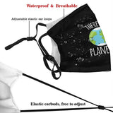 There'S No Planet B Earth Day Print Funny Print Reusable Pm2.5 Filter Face Mask Earth Day Ecology Nature Lovers