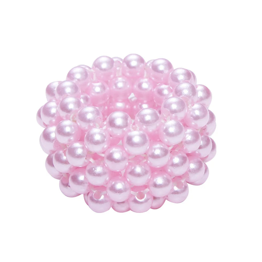 Pearls Beads Hair Ties Elastic Hair Bands For women Hair Rope Scrunchies Ponytail Holders Rubber Hair Accessories