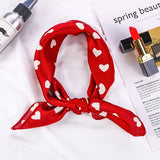 Foulard carré en soie 2023, mode satin de soie imprimé, petit foulard pour femme, foulard, bandana, châle, accessoires