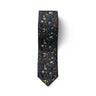 Nouvelle mode crâne punk tendance hommes cravate nouveauté 8 cm mince décontracté chien nylon hommes cravate fête mariage fête accessoires cravate cravate