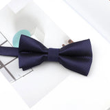 Solid Colorful Parent-Child Bowtie Set Classic Cute Family Butterfly Party Dinner Wedding Design Cute bow tie Accessory NO.1-15
