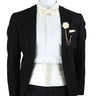 New Fashion Mens Cummerbund Bow Tie Brooch Set Black Red Blue   Waist Seal For Formal Tuxedo Business Suit Dinner Accessories