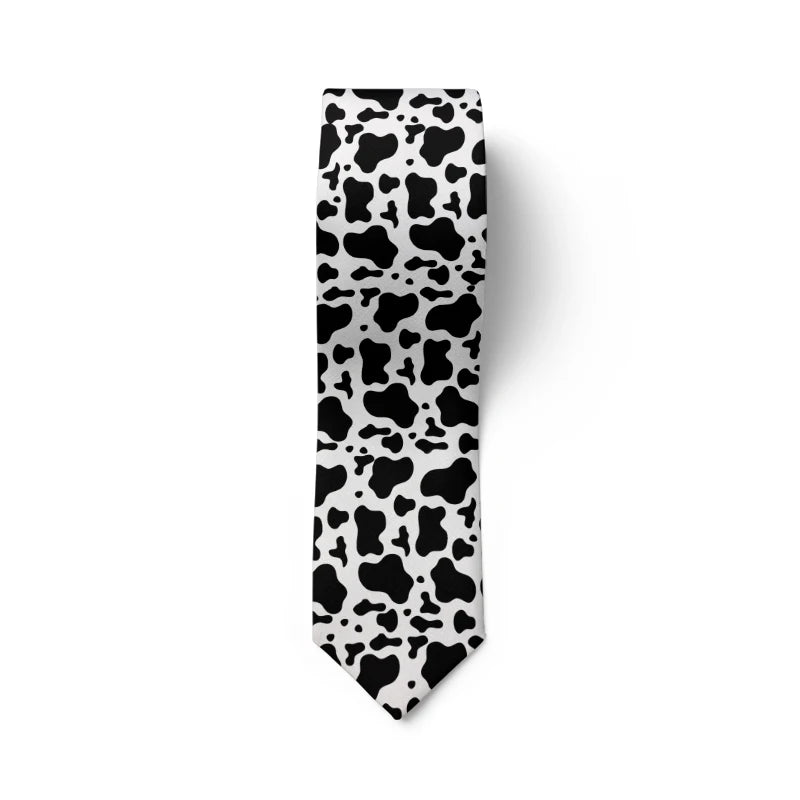 Nouvelle mode crâne punk tendance hommes cravate nouveauté 8 cm mince décontracté chien nylon hommes cravate fête mariage fête accessoires cravate cravate