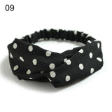 New Fashion Women Girls Bohemian Hair Bands Print Headbands Vintage Cross Turban Bandage Bandanas HairBands Hair Accessories
