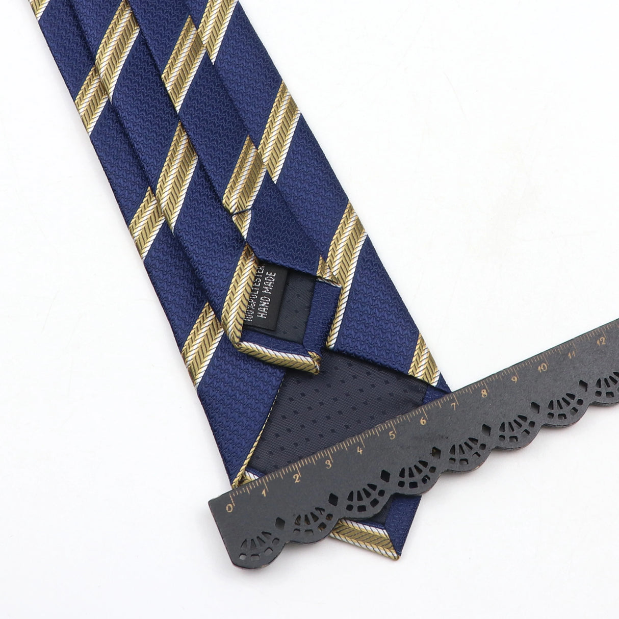 Nouvelle cravate classique à rayures et pois pour homme, jacquard, 7 cm, en polyester, étroite, slim, pour mariage, marié, affaires, costume, chemise, cadeau