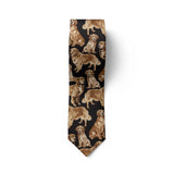 Nouvelle mode crâne punk tendance hommes cravate nouveauté 8 cm mince décontracté chien nylon hommes cravate fête mariage fête accessoires cravate cravate