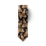 Nouvelle mode crâne punk tendance hommes cravate nouveauté 8 cm mince décontracté chien nylon hommes cravate fête mariage fête accessoires cravate cravate