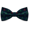 Christmas Bow tie for Men Women Snowmen Christmas Tree Bow knot Pre-tied Adult Silk Jacquard Bowtie Double Fold Cravats Party