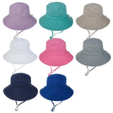 Summer Baby Sun Cap Baby Sun Hat For Girls and Boys Outdoor Neck Ear Cover Anti UV Kids Beach Caps Bucket Cap 0-8 Years