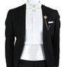 New Fashion Mens Cummerbund Bow Tie Brooch Set Black Red Blue   Waist Seal For Formal Tuxedo Business Suit Dinner Accessories