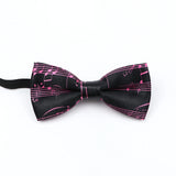 Nœud papillon en forme de note de musique, guitare, piano, pour adultes et enfants, accessoire fantaisie fait à la main pour fête de mariage, cadeau pour hommes